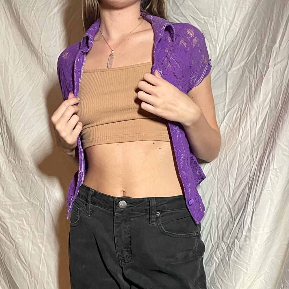 crop top vest